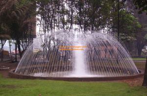 Diameter 2,5m En Spray Ring Vattenfountain